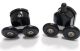 Душевой уголок ABBER Schwarzer Diamant AG30110BH-S75B 110x75см чёрный