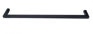 Душевой уголок ABBER Schwarzer Diamant AG30110BH-S75B-S75B 110x75см чёрный