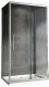 Душевой уголок ABBER Schwarzer Diamant AG30110H-S75-S75 110x75см хром