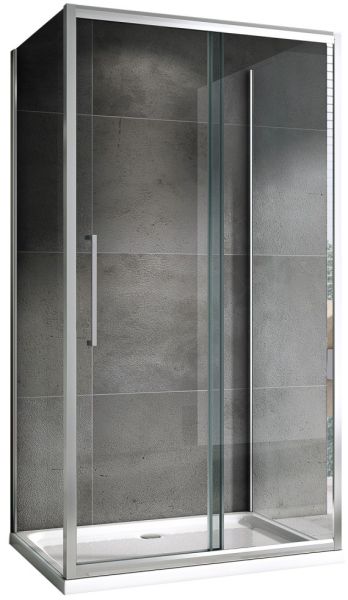 Душевой уголок ABBER Schwarzer Diamant AG30110H-S90-S90 110x90см хром