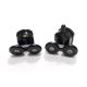 Душевой уголок ABBER Schwarzer Diamant 130x90см чёрный AG30130B-S90B