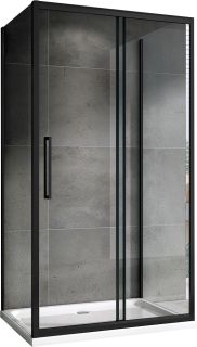 Душевой уголок ABBER Schwarzer Diamant 120x70см чёрный AG30120BH-S70B-S70B Душевой уголок ABBER Schwarzer Diamant 120x70см чёрный AG30120BH-S70B-S70B