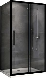 Душевой уголок ABBER Schwarzer Diamant 120x80см чёрный AG30120BH-S80B Душевой уголок ABBER Schwarzer Diamant 120x80см чёрный AG30120BH-S80B