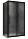Душевой уголок ABBER Schwarzer Diamant AG30120BMH-S80BM 120x80см чёрный
