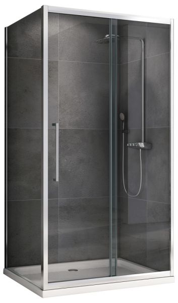 Душевой уголок ABBER Schwarzer Diamant AG30120H-S90 120x90см хром