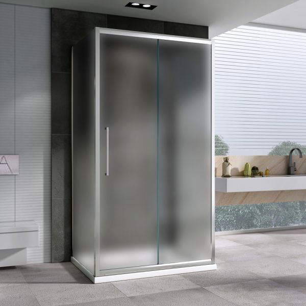 Душевой уголок ABBER Schwarzer Diamant AG30120MH-S60M-S60M 120x60см хром