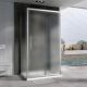 Душевой уголок ABBER Schwarzer Diamant AG30120MH-S60M-S60M 120x60см хром