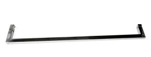 Душевой уголок ABBER Schwarzer Diamant AG30120MH-S75M-S75M 120x75см хром