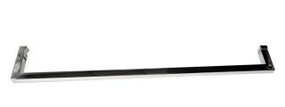 Душевой уголок ABBER Schwarzer Diamant AG30120MH-S75M-S75M 120x75см хром