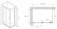 Душевой уголок ABBER Schwarzer Diamant AG301305-S905 130x90см хром