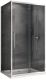 Душевой уголок ABBER Schwarzer Diamant AG30130H-S100 130x100см хром