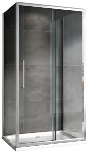 Душевой уголок ABBER Schwarzer Diamant AG30130H-S70-S70 130x70см хром