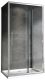 Душевой уголок ABBER Schwarzer Diamant AG30130H-S75-S75 130x75см хром