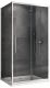 Душевой уголок ABBER Schwarzer Diamant AG30130H-S80 130x80см хром