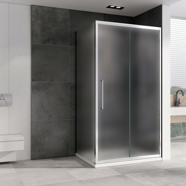 Душевой уголок ABBER Schwarzer Diamant AG30130MH-S50M 130x50см хром