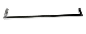 Душевой уголок ABBER Schwarzer Diamant AG30130H-S75-S75 130x75см хром