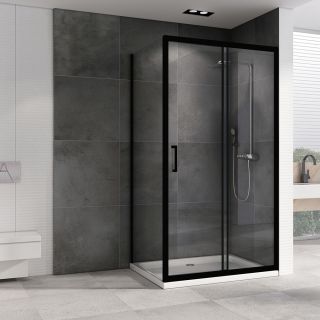 Душевой уголок ABBER Schwarzer Diamant 150x90см AG30150B-S90B