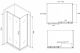 Душевой уголок ABBER Schwarzer Diamant 100x140см AG30140B-S100B