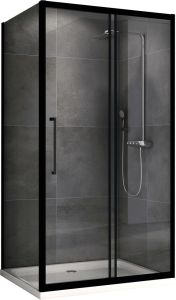 Душевой уголок ABBER Schwarzer Diamant AG30140BH-S60B 140x60см чёрный