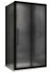 Душевой уголок ABBER Schwarzer Diamant AG30140BMH-S100BM 140x100см чёрный