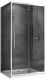Душевой уголок ABBER Schwarzer Diamant AG30140H-S80 140x80см хром