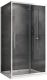 Душевой уголок ABBER Schwarzer Diamant AG30140H-S90 140x90см хром
