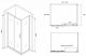 Душевой уголок ABBER Schwarzer Diamant 150x80см AG30150B-S80B