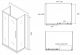 Душевой уголок ABBER Schwarzer Diamant 150x100см AG30150BH-S100B-S100B