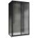 Душевой уголок ABBER Schwarzer Diamant AG30150BMH-S70BM-S70BM 150x70 см профиль чёрный стекло матовое