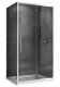 Душевой уголок ABBER Schwarzer Diamant AG30150H-S50 150x50см хром
