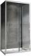 Душевой уголок ABBER Schwarzer Diamant AG30150H-S70-S70 150x70см хром