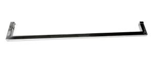 Душевой уголок ABBER Schwarzer Diamant AG30150H-S90-S90 150x90см хром