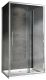 Душевой уголок ABBER Schwarzer Diamant AG30150H-S75-S75 150x75см хром