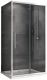 Душевой уголок ABBER Schwarzer Diamant AG30150H-S90 150x90см хром
