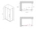 Душевой уголок ABBER Schwarzer Diamant AG30160BH-S85B 160x85 см профиль чёрный стекло прозрачное
