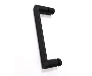 Душевой уголок ABBER Schwarzer Diamant AG30140B-S50B 140x50см чёрный