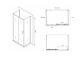 Душевой уголок ABBER Schwarzer Diamant 170x80см чёрный AG30170B-S80B-S80B