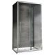 Душевой уголок ABBER Schwarzer Diamant AG30170H-S85-S85 170x85 см профиль хром стекло прозрачное