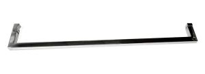 Душевой уголок ABBER Schwarzer Diamant AG30140MH-S75M-S75M 140x75см хром