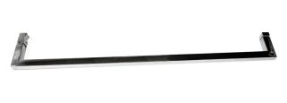 Душевой уголок ABBER Schwarzer Diamant AG30140H-S75 140x75см хром