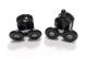 Душевой уголок ABBER Schwarzer Diamant AG30150B-S60B-S60B 150x60см чёрный