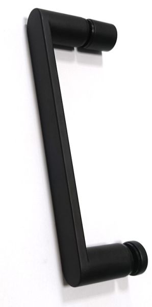Душевой уголок ABBER Schwarzer Diamant AG30160B-S75B-S75B 160x75см чёрный