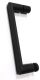 Душевой уголок ABBER Schwarzer Diamant AG30160B-S75B-S75B 160x75см чёрный