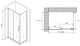 Душевой уголок ABBER Schwarzer Diamant AG30180B-S75B 180x75см чёрный