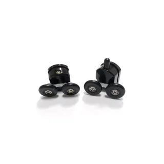 Душевой уголок ABBER Schwarzer Diamant AG30180BH-S85B 180x85 см профиль чёрный стекло прозрачное