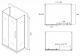 Душевой уголок ABBER Schwarzer Diamant 180x90см AG30180BH-S90B-S90B