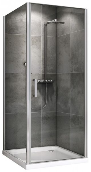 Душевой уголок ABBER Sonnenstrand AG04080-S75 80x75см хром