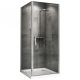 Душевой уголок ABBER Sonnenstrand AG04080-S85 80x85 см профиль хром стекло прозрачное
