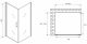 Душевой уголок ABBER Sonnenstrand 80x100см чёрный AG04080B-S100B