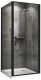 Душевой уголок ABBER Sonnenstrand 80x70см чёрный AG04080B-S70B